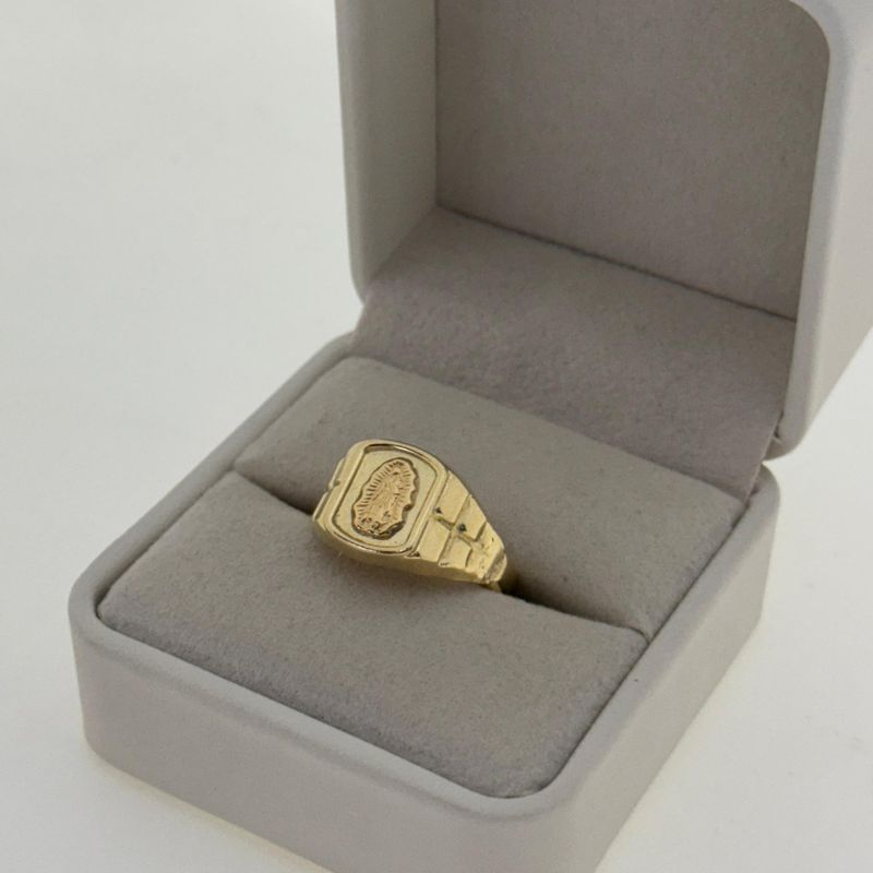 Anillo Virgen Cuadrada